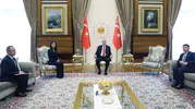 Külliye'de kritik temas: Erdoğan'ın konuğu Mirziyoyeva oldu