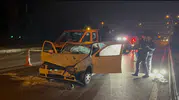 Bursa'da yolun karşısına geçmek isterken canından oldu