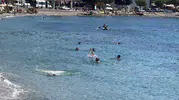 Ekim ayında Bodrum sahillerinde yazdan kalma günler: Turistler denizden çıkmıyor