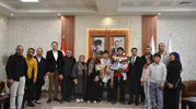 Erzurum'un gurur tablosu: Balkan minderinden madalyalarla döndüler