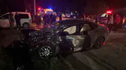 Bilecik'te gece yarısı dehşeti: Tır ve otomobilin çarpıştığı kazada 5 kişi hastanelik oldu