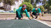 Efeler'de çocukların güvenliği için parklarda hummalı değişim