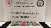 Korse altına gizlenen metamfetamin sevkiyatı havalimanı polisinin dikkatinden kaçmadı