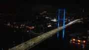 İstanbul Boğazı'nda Türk Dünyası'na özel görsel şölen