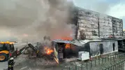 Kırklareli'nde korkutan fabrika yangını: Alevler gökyüzünü kapladı