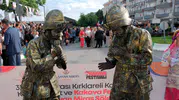 Kırklareli sokakları Kakava ateşiyle şenlendi