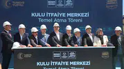 Konya'da itfaiye ağını güçlendirecek yeni merkezin temeli atıldı