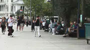 İstanbul boşalınca Bebek sahili İstanbullulara kaldı