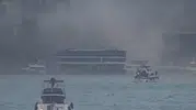 Bebek’te tur teknesi alevlere teslim oldu