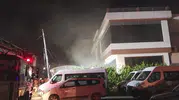Silivri'deki menteşe fabrikasında gece yarısı yangın paniği