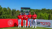 Cumhurbaşkanlığı Golf Kupası’nda ilk kazananlar kupalarını aldı