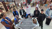 Tatvanlı gençlerin çivilerle kurduğu Filistin köprüsü