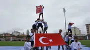Ardahan sokaklarında 19 Mayıs enerjisi