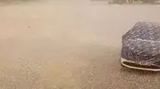 Antalya Serik’te ceviz büyüklüğünde dolu yağışı paniğe yol açtı