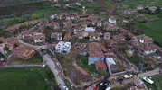 Çorumda hortum felaketi köyü savaş alanına çevirdi