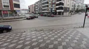 Ankara'da ani bastıran sağanak ve dolu hayatı felç etti