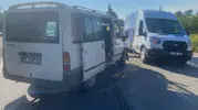 İnegöl yolunda hatalı sürüş kazaya davetiye çıkardı