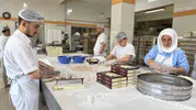 Safranbolu bayram hazırlığında lokum tezgahlarını doldurdu