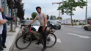İtalya'dan Japonya'ya pedal çeviren gezginin durağı Düzce oldu