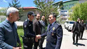 Ağrı Emniyet Müdürü Göksel Önder bayram mesaisindeki ekipleri denetledi