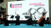 Edirne tarihi mekanlarını sanatın köprülerine açtı
