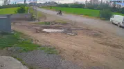 Karakoyunlu yolunda motosiklet kazası Sürücü direğe çarptı