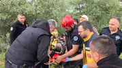 İnegöl’de dereye düşen genç ölümden döndü