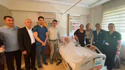 ESOGÜ yönetimi bayramda hastaneleri dolaştı