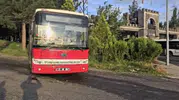 Diyarbakır'da otobüs kazası Yolcular büyük korku yaşadı