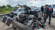 Kırıkkale'deki kazada yaşamını yitiren aile Çorum'da defnedildi