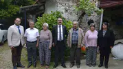 Sultanhisar protokolünden şehit ailelerine bayram ziyareti