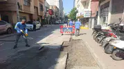Akdeniz Belediyesinden ilçe genelinde kapsamlı yol ve kaldırım yenileme hamlesi