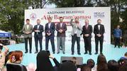 Kağıthane Hasbahçe’de 20 bin kişilik dev bayram sofrası kuruldu