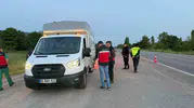 Simav yollarında jandarma denetimi sıkılaştı