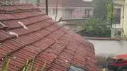 İnegöl'de ani sağanak hayatı felç etti