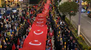 Samsun sokakları 19 Mayıs coşkusuyla aydınlandı