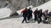 Tunceli’de doğa yürüyüşü tehlikeli bir maceraya dönüştü