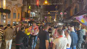 İstanbul’da Avrupa Ligi heyecanı İngiliz taraftarları sokağa döktü