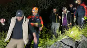 Nevşehirde kayalıklarda yönünü kaybeden kadın kurtarıldı