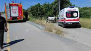 Edremit yolunda feci kaza Bir kişi yaşamını yitirdi