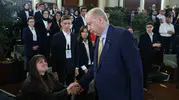 Erdoğan gençlerle Külliye’de buluştu