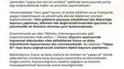 Türkiye'de yapay et üretimine bakanlıktan kesin ret