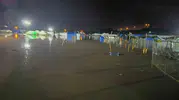 Dörtyol’da sel suları hayvan pazarını bastı