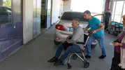 Kurban kesimi hastanede bitti