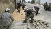 Araban sokaklarında altyapı bitti sıra üstyapıya geldi