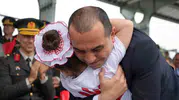 Iğdır’da 19 Mayıs kutlamalarında minik öğrenci kalpleri ısıttı