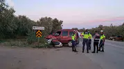İznik’te motosiklet ve ticari araç çarpıştı