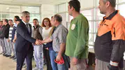 Muğla Sıtkı Koçman Üniversitesi personeli bayramlaşmada buluştu