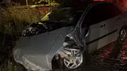 Düziçi yolunda iki araç çarpıştı