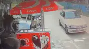 Mersin'de dehşet saçan saldırganın kaçış anları ortaya çıktı
